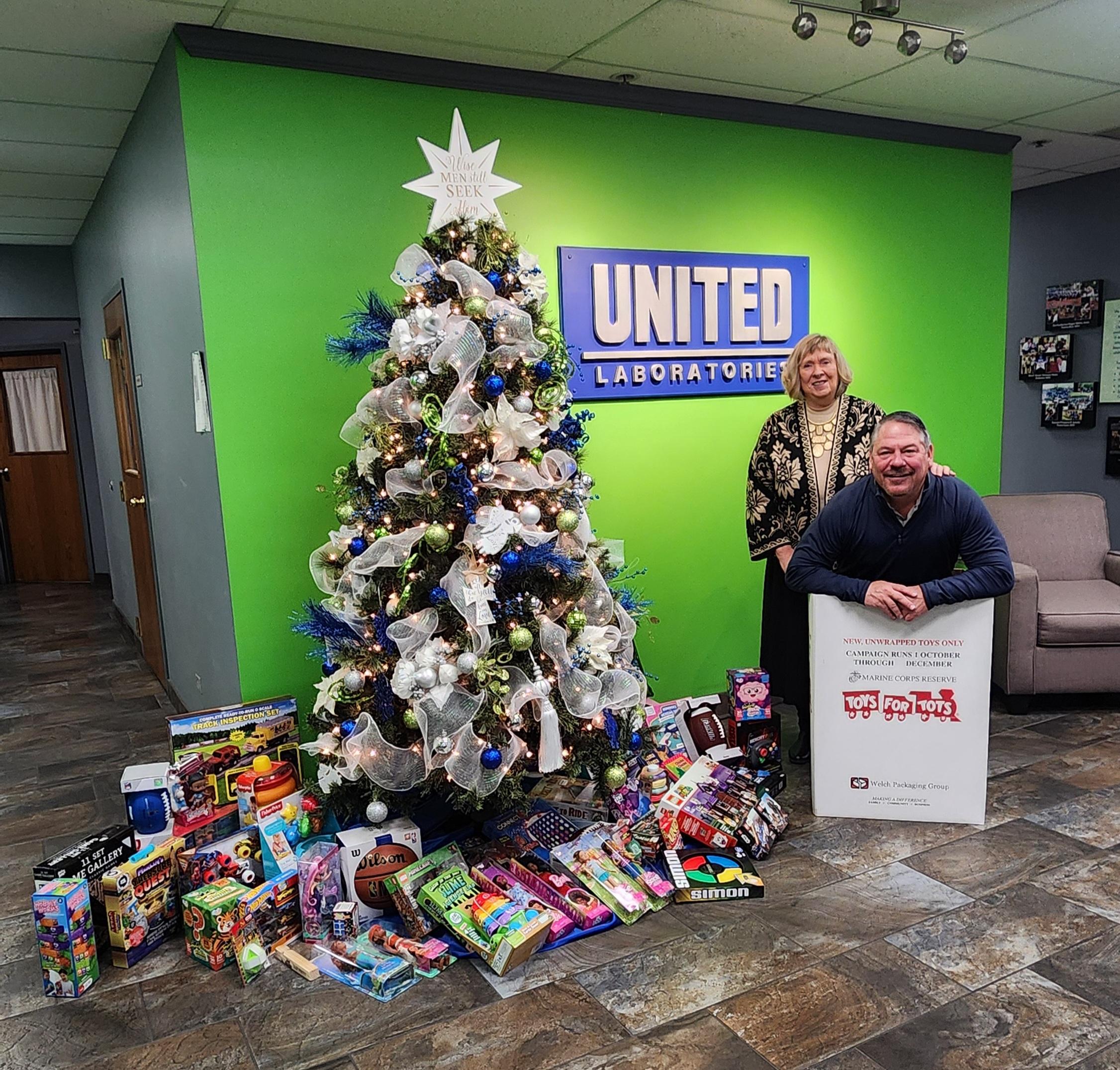 Toys for Tots donation drive